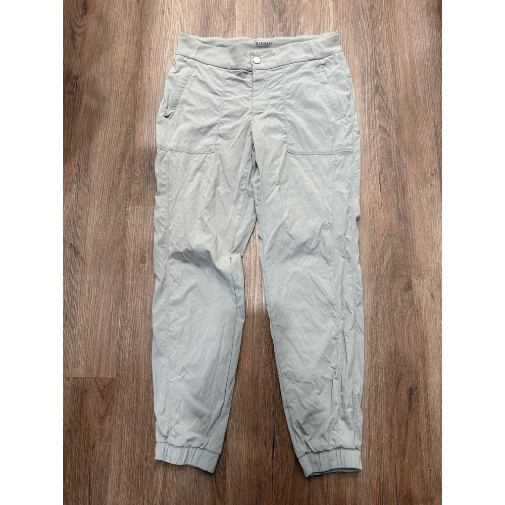 Athleta Women's Cabo gray Nylon Blend Jogger Pants Size 6